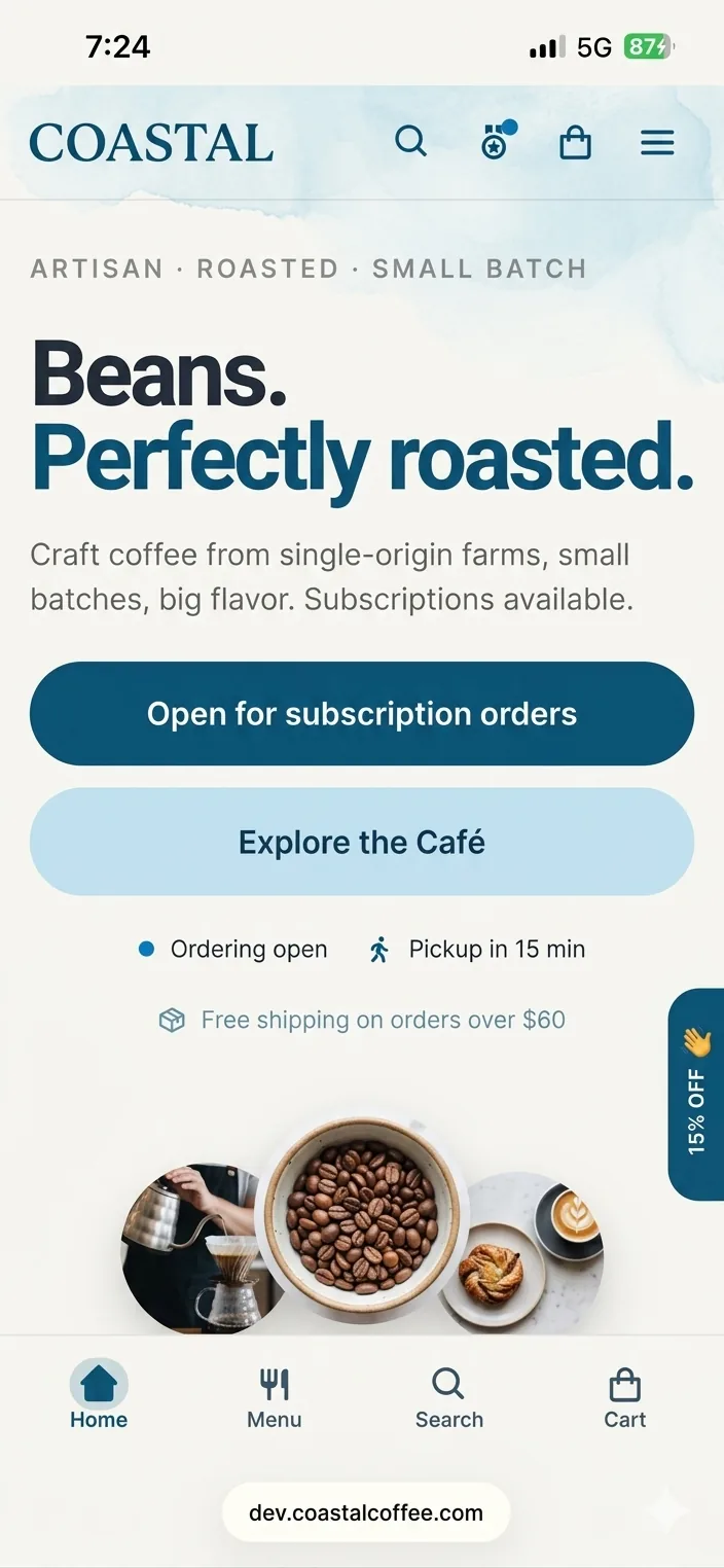 Plattr storefront preview